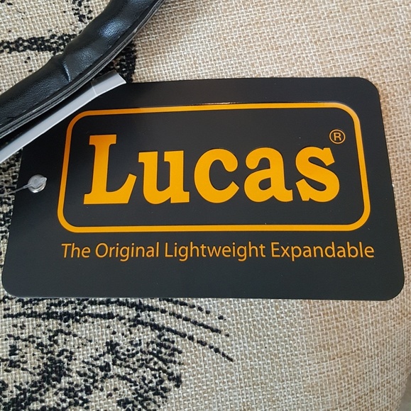 Lucas Cat Print Expandable Tote New with tags - Picture 4 of 5